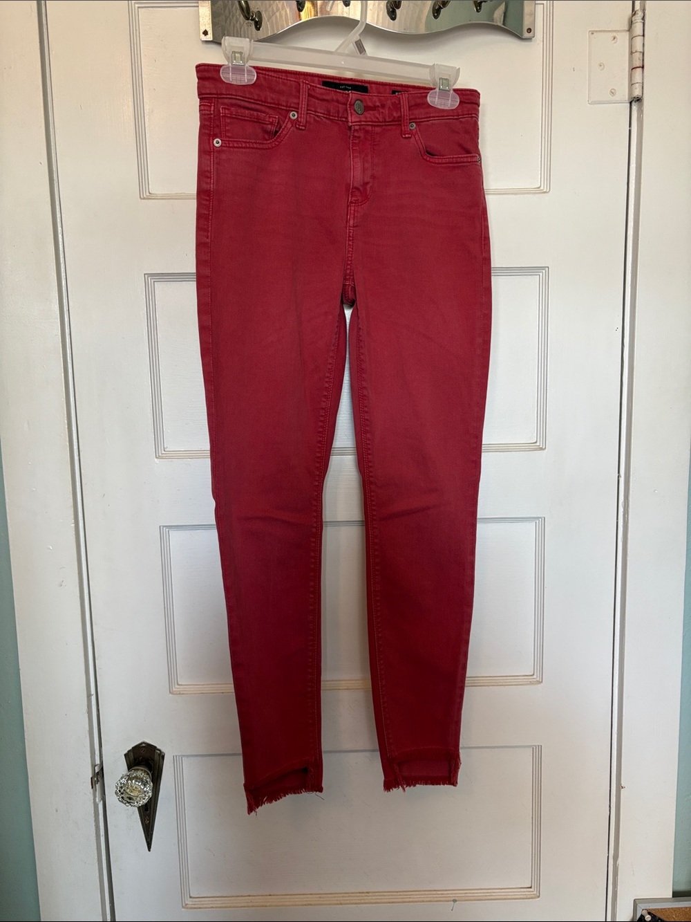 Lucky Brand Ava Skinny Ankle Jeans Women’s Red Size 4/27